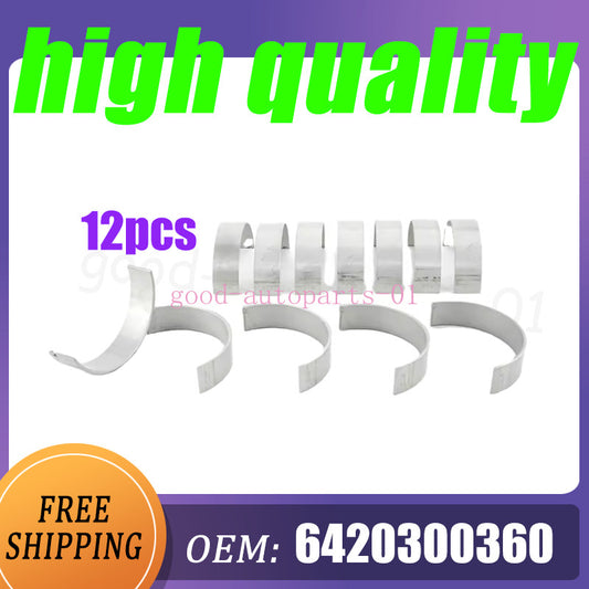 12 sets of connecting rod bearing kits for Mercedes-Benz (2007-2018) 6420300260