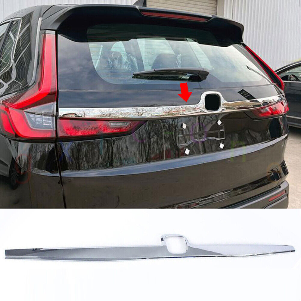 for Honda CR-V CRV 2023-2024 Chrome ABS Rear Door Trunk Lid Molding Cover Trim