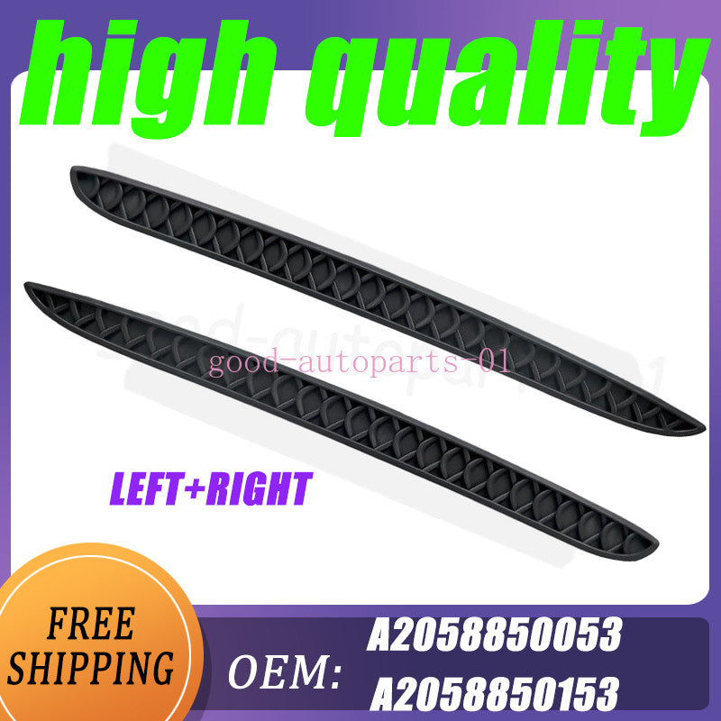 Two rear bumper ventilators on the left and right sides fit the for Mercedes-Benz W205 C-Class.