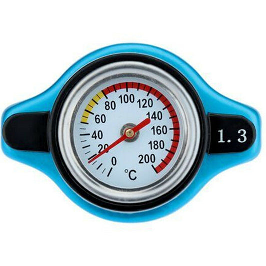 Small Head 1.3 Bar Thermostatic Radiator Cap Cover Temperature Gauge Fit For Car