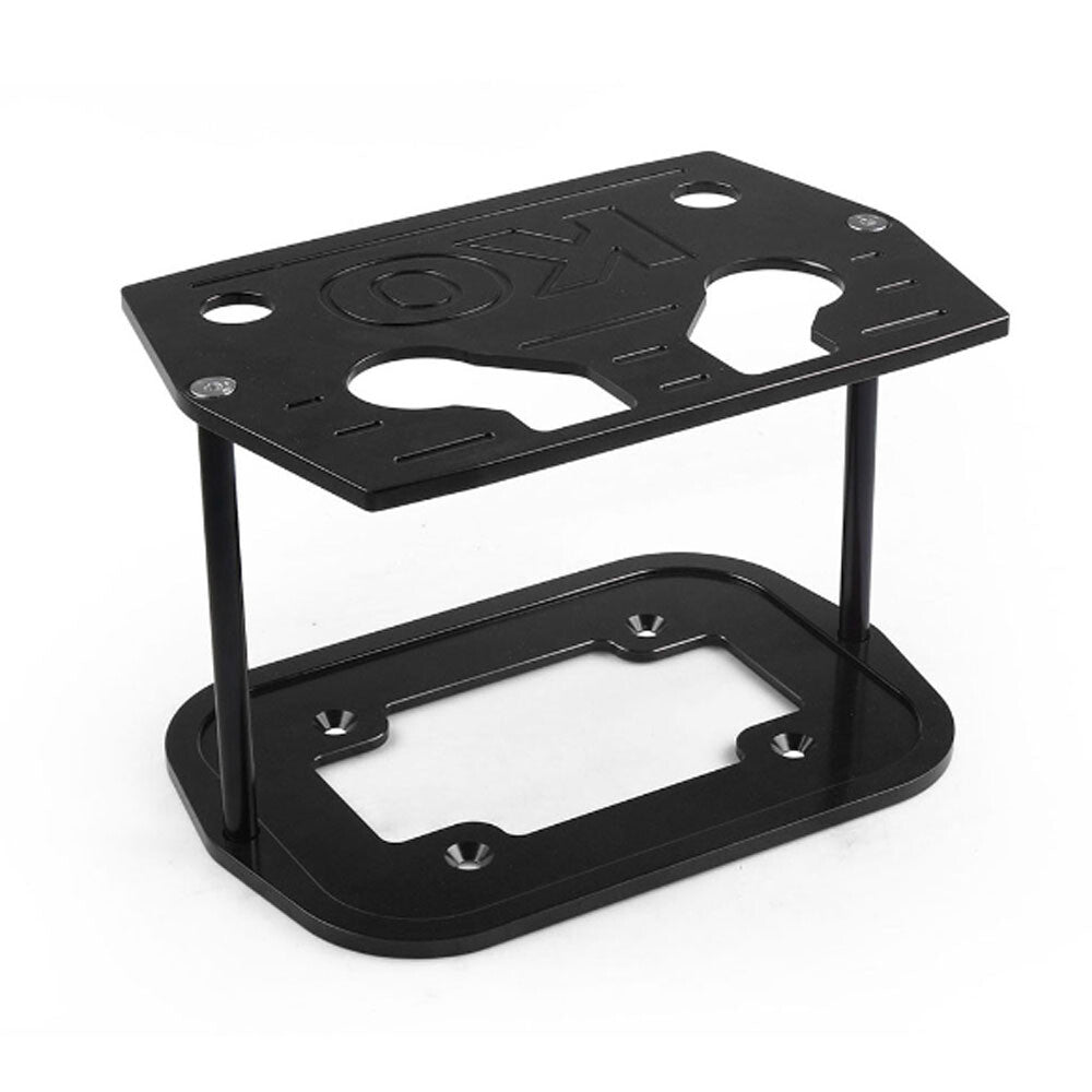 Billet Black Aluminum Ball Milled Battery Hold Down Tray Bracket Optima 34/78 Q