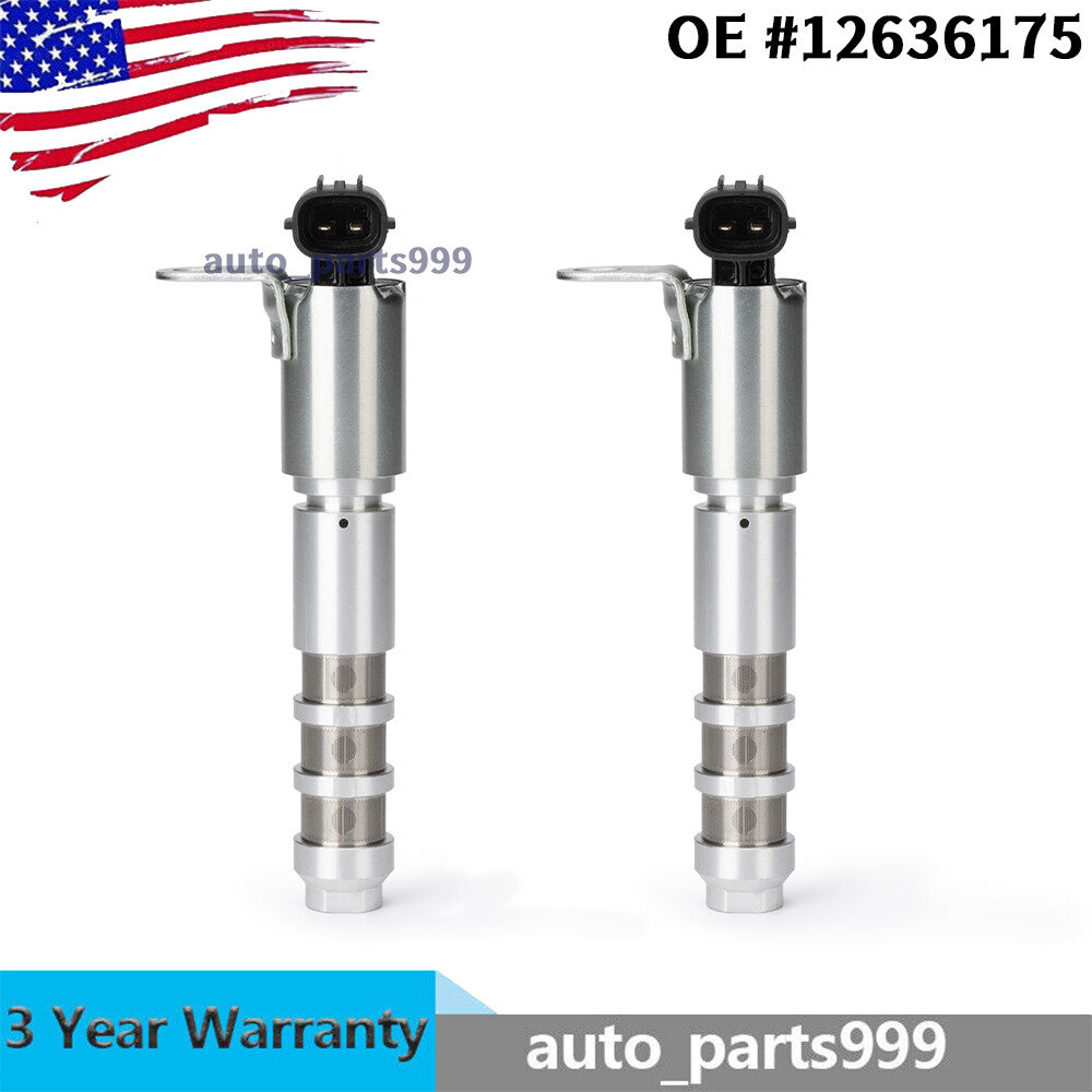 Two engine variable valve timing solenoid actuators for Buick for GMC 12636175- n
