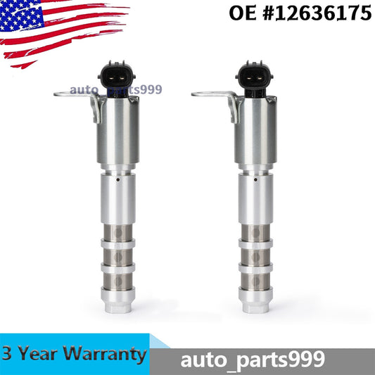 Two engine variable valve timing solenoid actuators for Buick for GMC 12636175- n