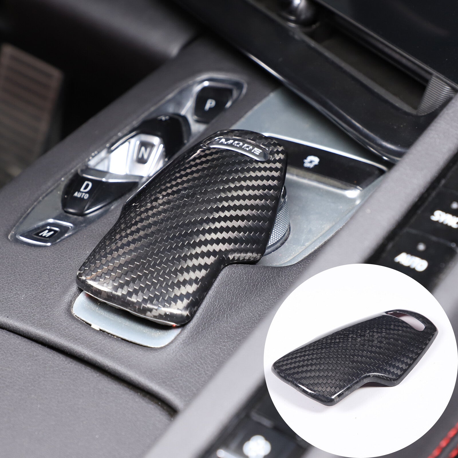 Glossy Black Cover Trim for 21-2024 for Trailblazer for Smart Side Door Handle- v