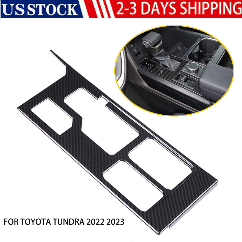 3-Piece Matte Black Center Console Dash Strip Trim for Corvette C8 2020-2024- v