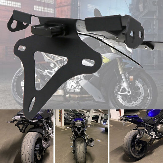 for BMW S1000RR S1000R HP4 LED Light License Number Plate Frame Holder Tail Tidy