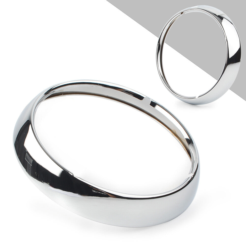 Headlight Trim Ring Cover Chrome Fit for Harley Touring Road King Electra Tri Glide
