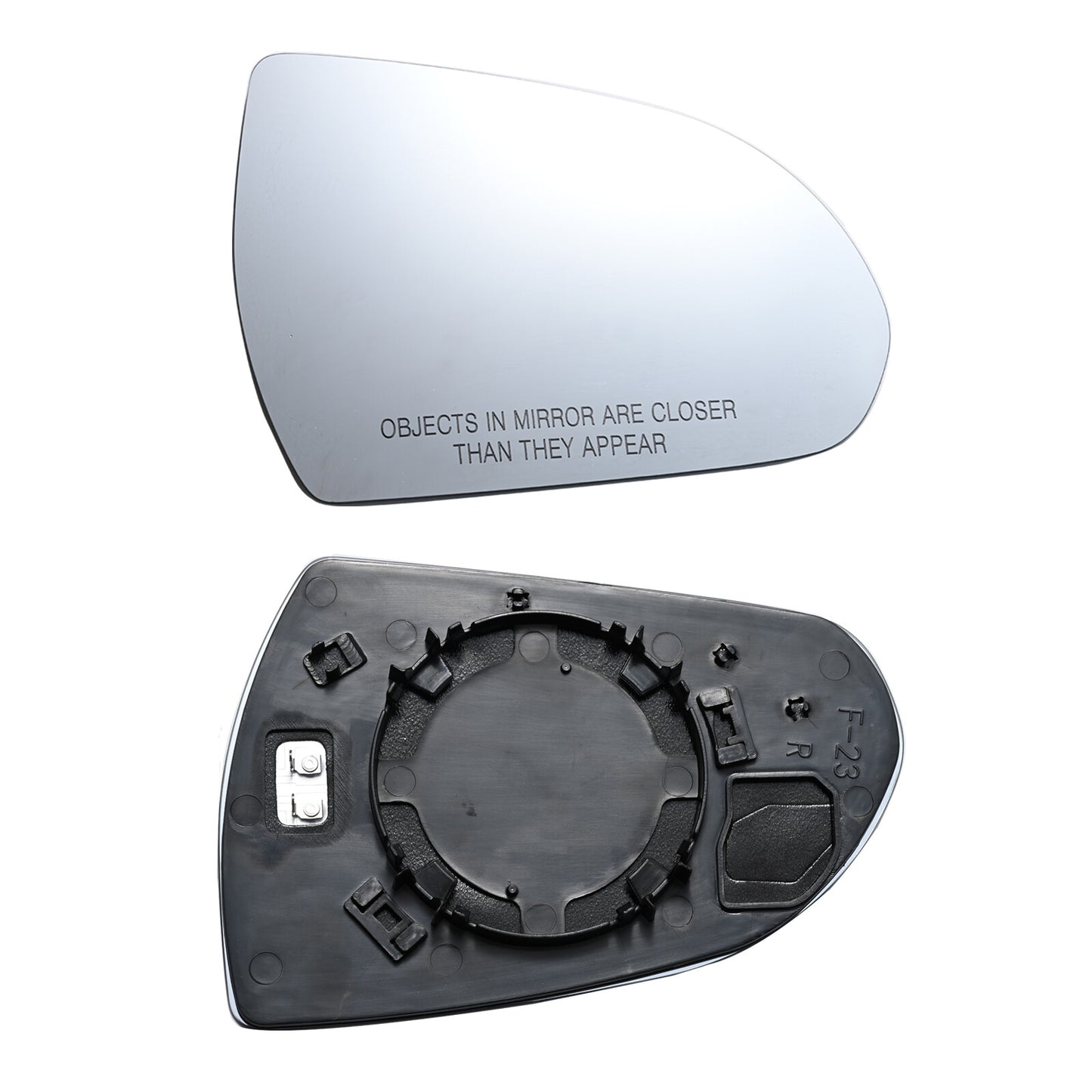 Left&Right Heated Mirror Glass With Backing Plate for Hyundai for Elantra 2017-2020
