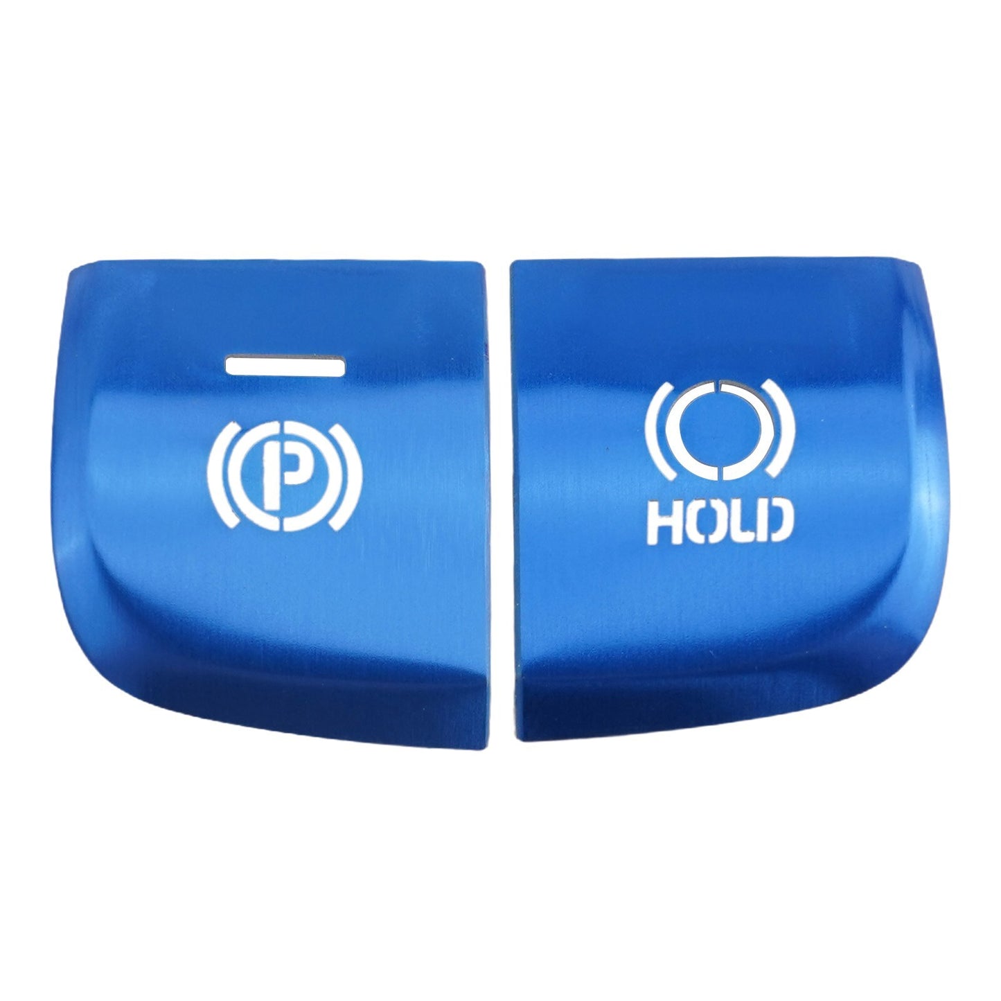 Button Trim Aluminium Alloy Blue Car Accessories for Toyota for Corolla 2019-23