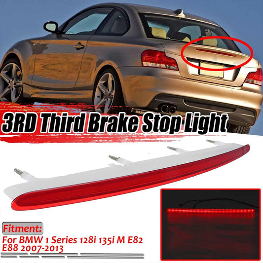 Applicable to 2008-13 for BMW 1 Series 128i 135i E82 E88 3 Third Brake Roof-Mounted Center Light Q