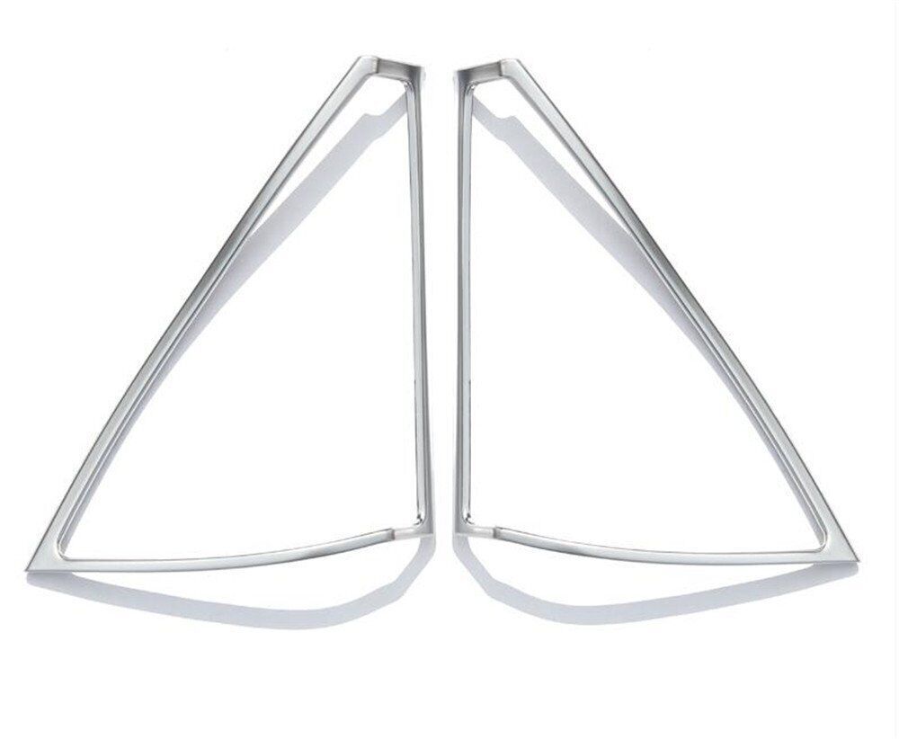 Silver ABS door tweeter protective covers suitable for C-Class W204 2007-14 n