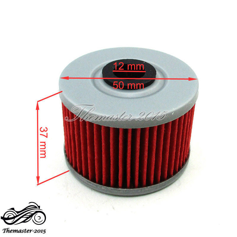 Fuel Oil Filter for Honda CBR250R CBR300R NX250 NX650 FMX650 FX650 SLR650 250AX1 Q