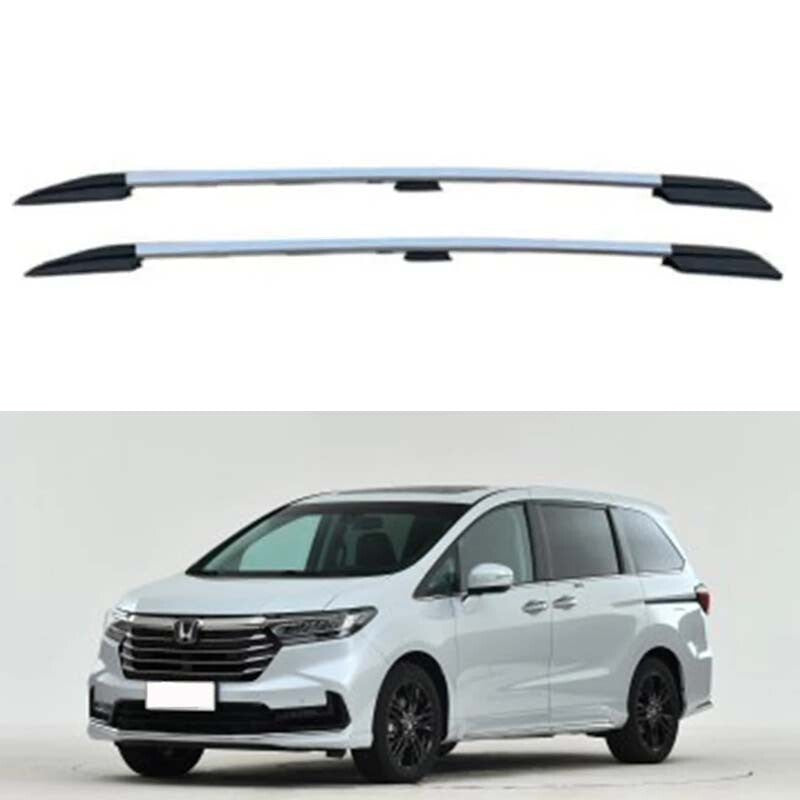 Fits for Honda Odyssey 2018-2023 Roof Rail Rack Side Rail Bar 2Pcs Aluminum