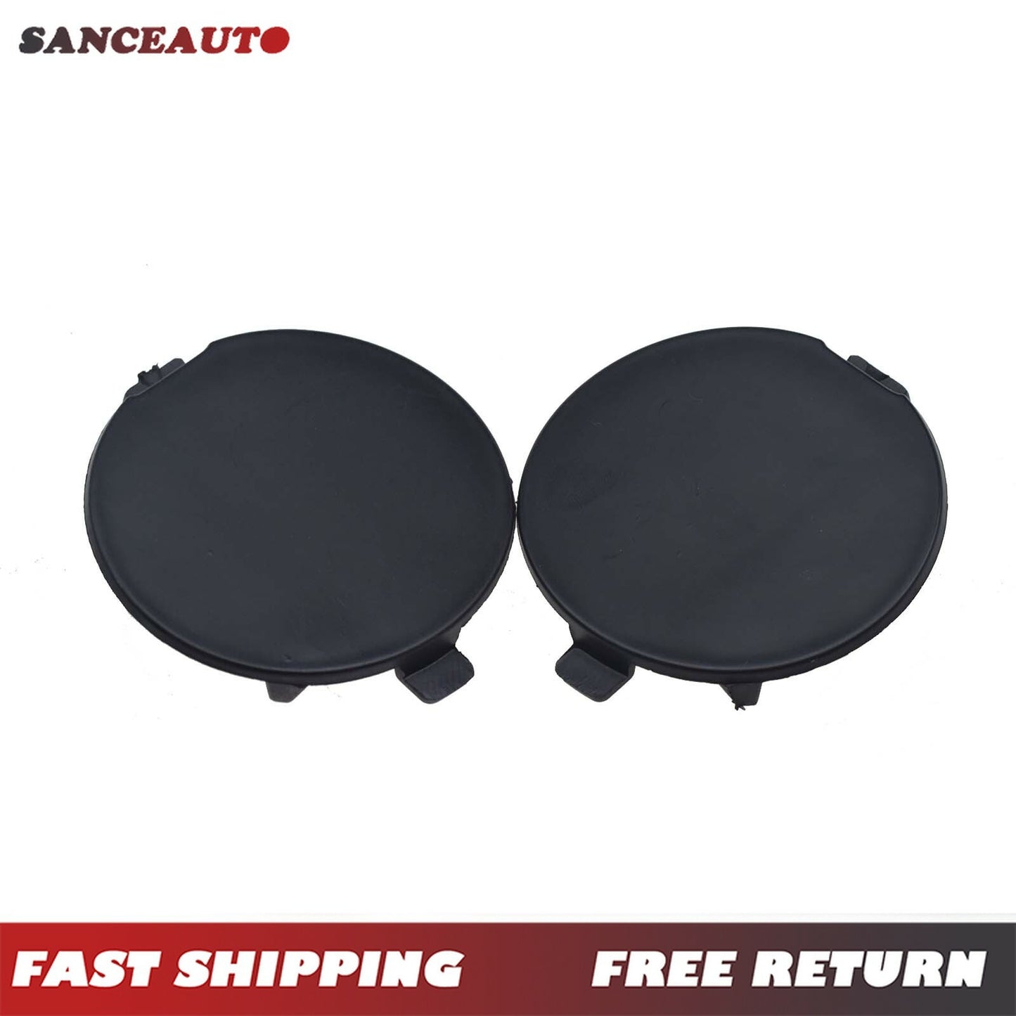 pair of new rear bumper hooks/tow covers for Mazda 3 Axela 2014-2018. n