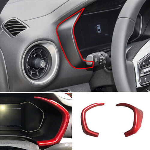 For C-HR CHR 2016-2021 Carbon Fiber Car Rear Tail Light Lamp Cover Trim v