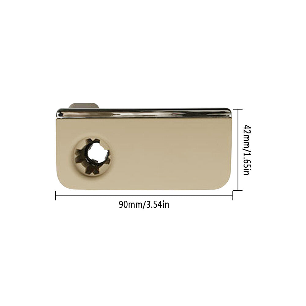 For 2005-2009 for Mercedes for Benz W164 M-Class Glove Box Handle No Lock Cylinder Beige Q