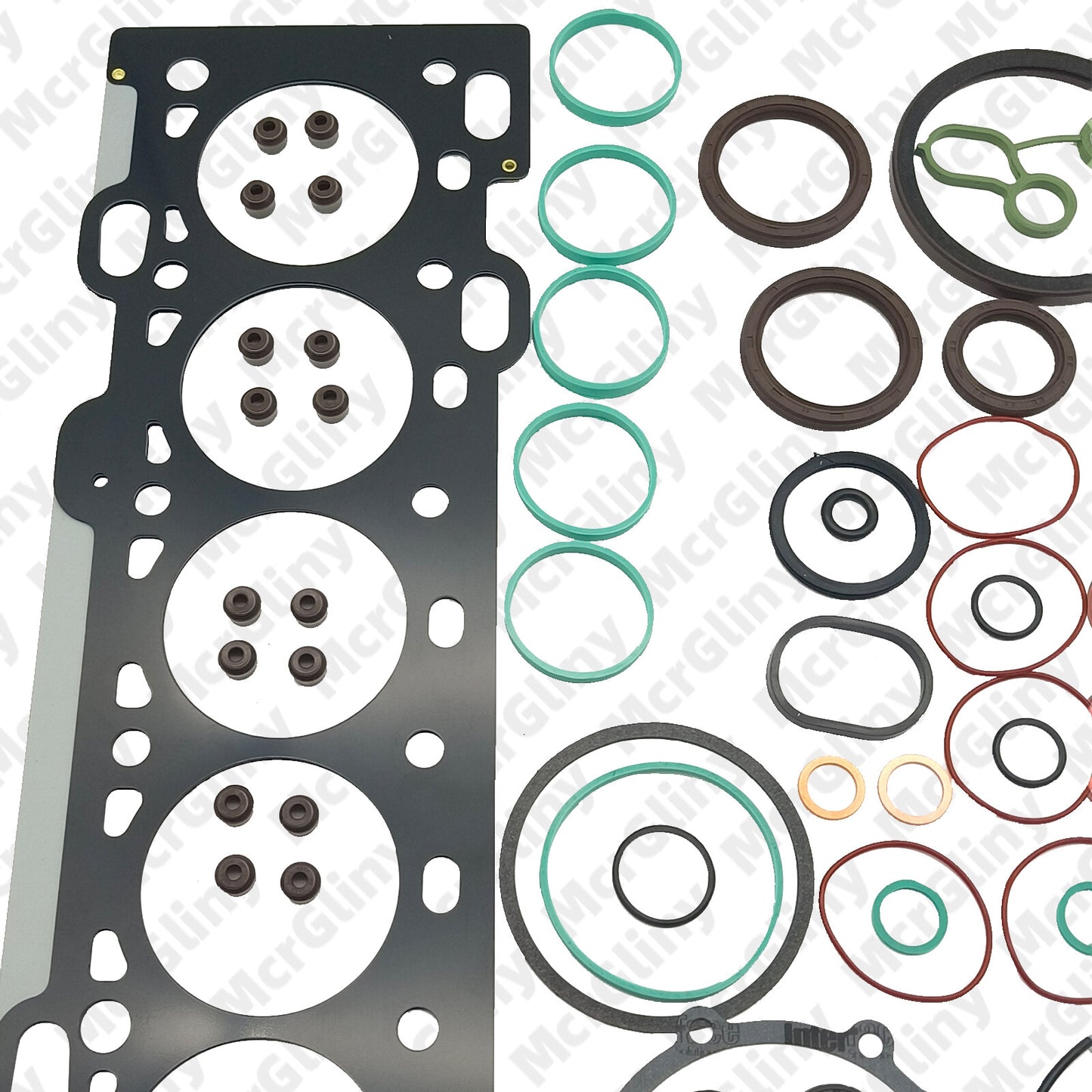 Engine cylinder head gasket sealing kit suitable for Volvo S40, S60, S80, XC60, XC70, V60, C30, C70 2.5T- n