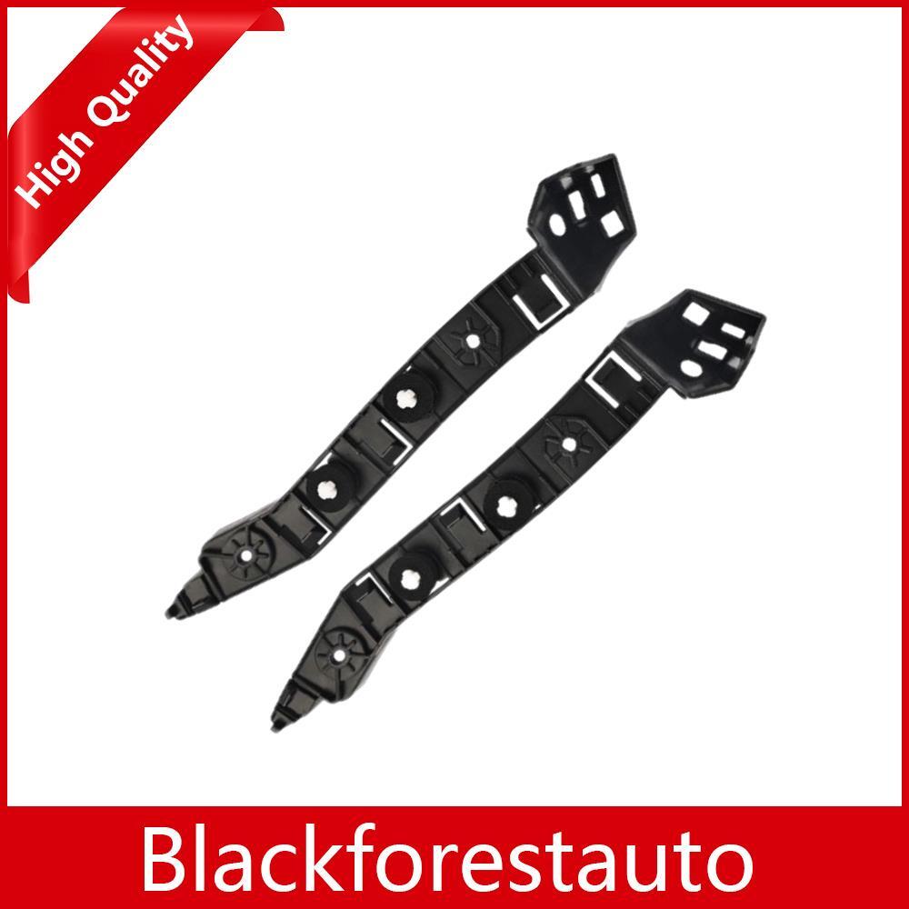 2Pcs For 2017-2023 Compass Rear Bumper Support Bracket Black Left  Right Side Q