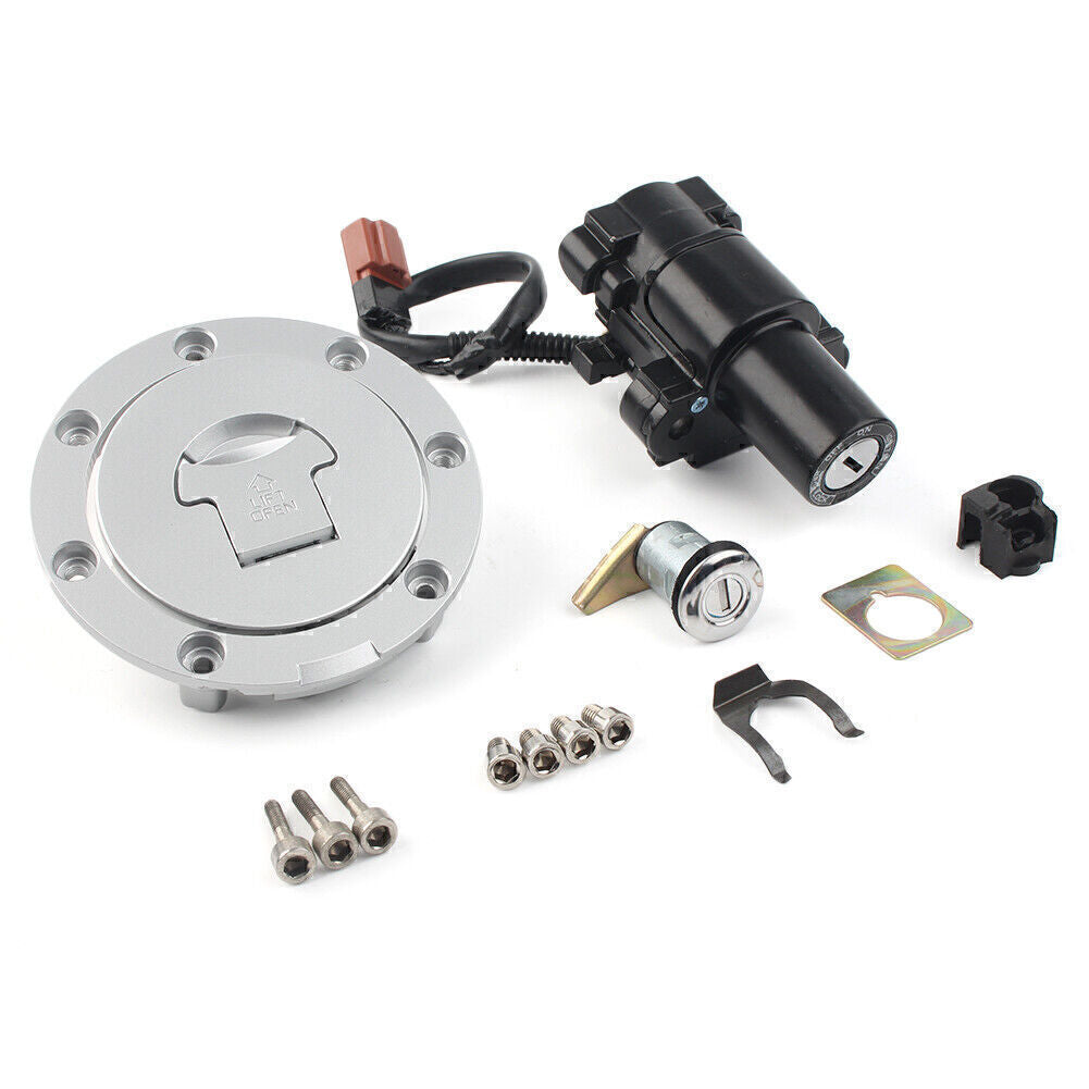 for Honda CBR600RR/1000RR 08-2014 Ignition Switch Fuel Gas Cap for Seat Lock Key Set Q
