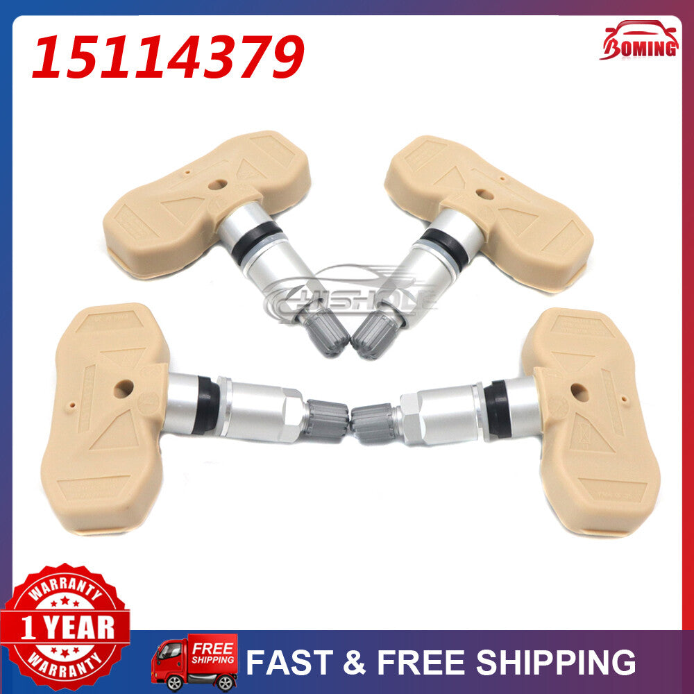 4PCS 15114379 TPMS for Chevrolet Tahoe 2005-2006 315MHZ Tire Pressure Sensors