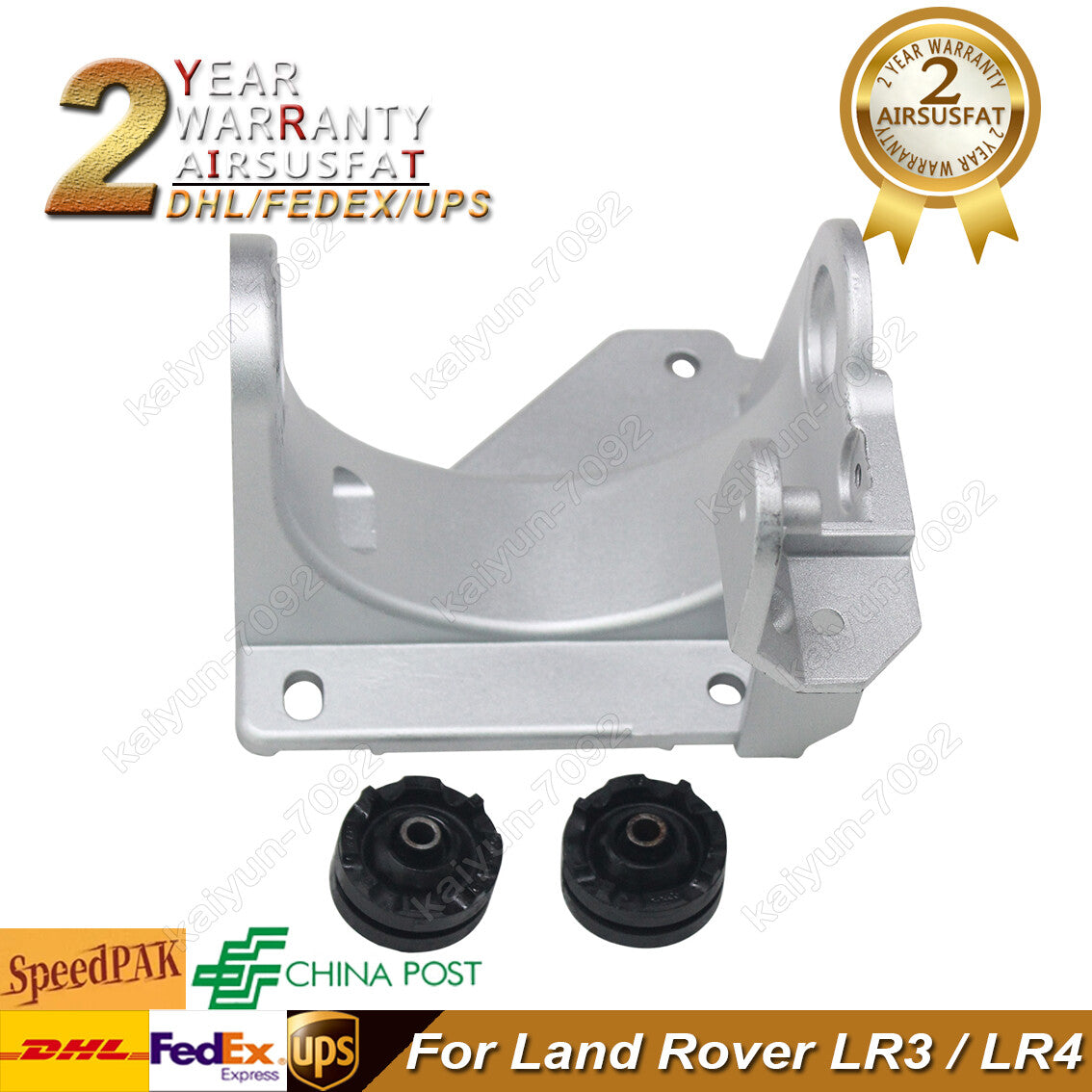for Land Rover LR3 / LR4 Air Suspension Compressor Mount Bracket RQU500064 New