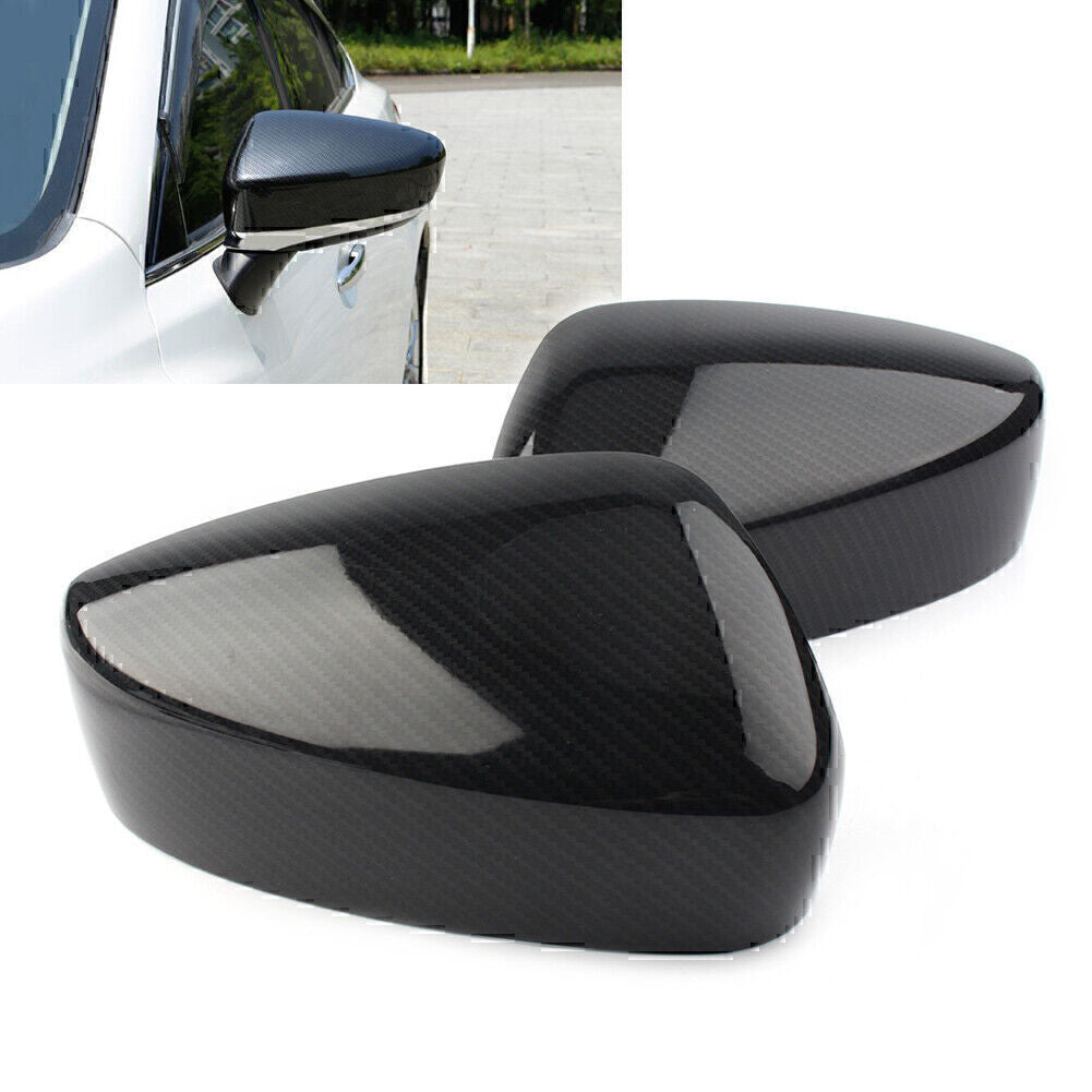 Car Rearview Mirror Cover Trim fit for Mazda 6 Atenza 2018-2024 1set