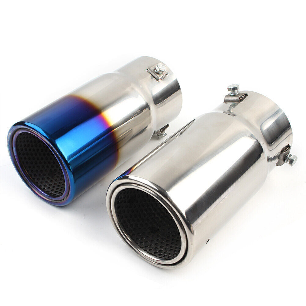for Toyota Prado 2008-2021 09 Stainless Steel Rear Exhaust Pipe Tail Muffler Tip Q