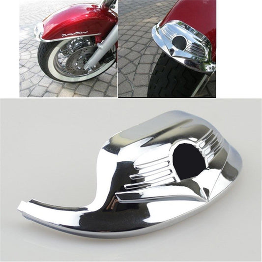 Chrome Classic Front Fender Mudguard Tip Trim for Harley FLHR Road King 80-13 Q