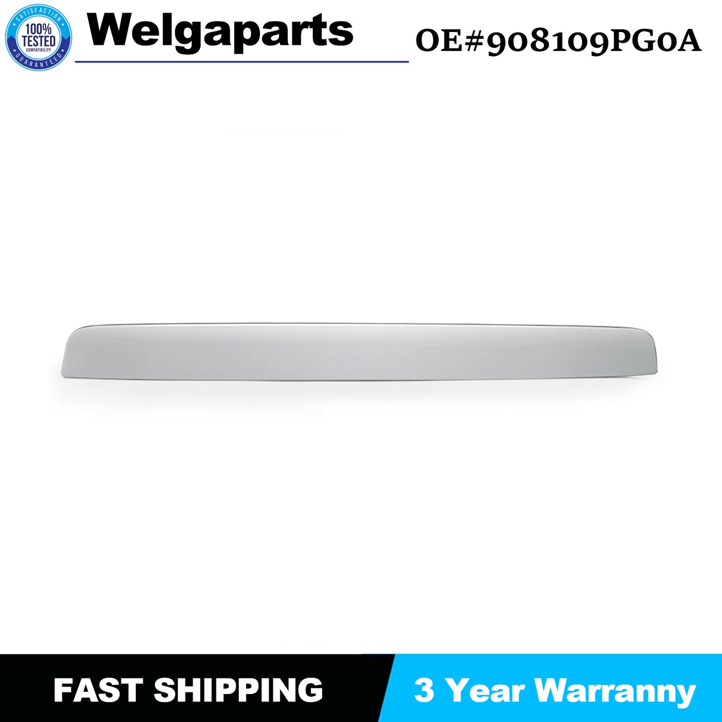 for Nissan Pathfinder 3.5L 13-16 New Rear Tail Gate Finish Molding 90810-9PG0A