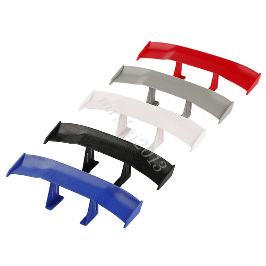 Universal 6.7for Mini Car Decorative Black Carbon Fiber Color Rear Wing Spoiler Q