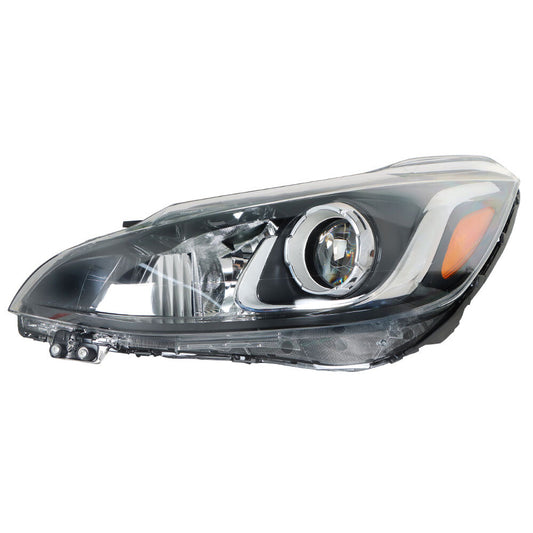 The left side of the headlight is suitable for 2019-2021 Spark models with a transparent lens and LED DRL. n