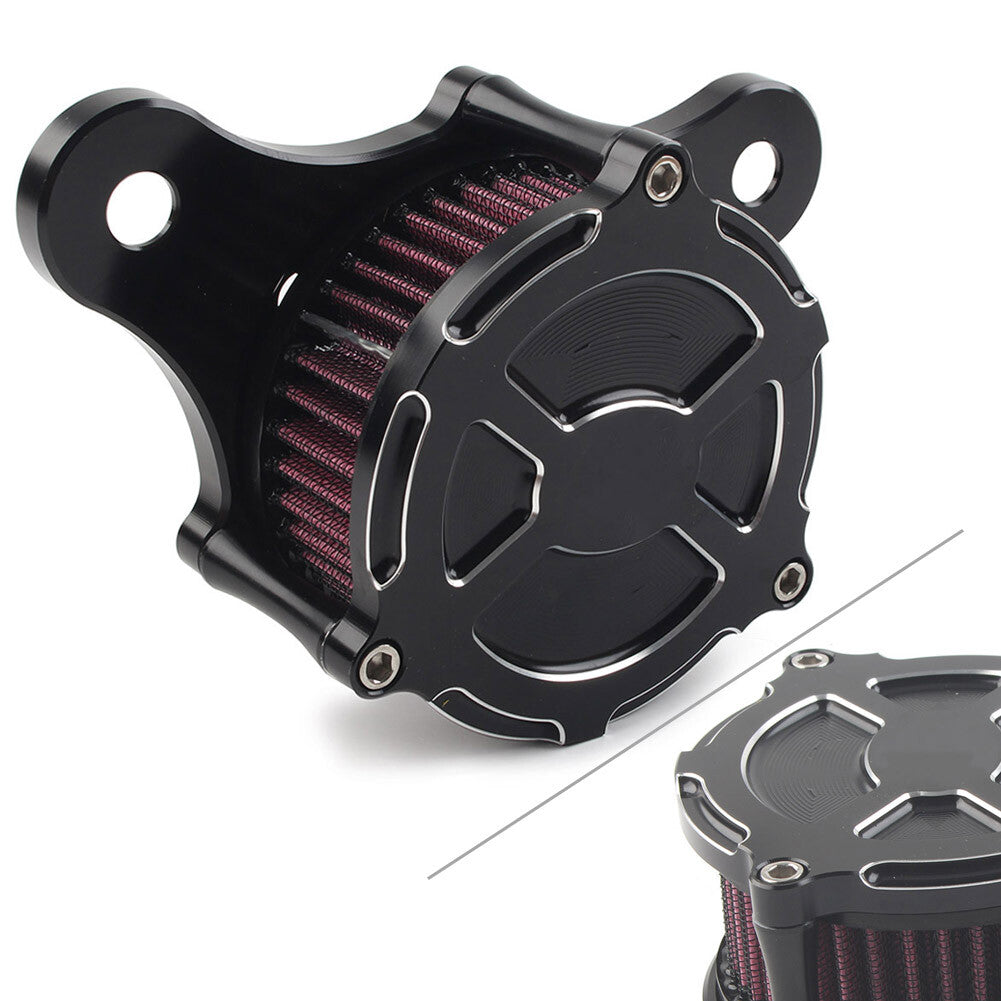 for Harley Touring Electra Road Street Glide 3hole Air Cleaner Red Intake Filter Q
