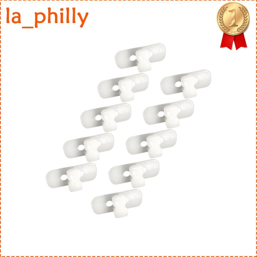 10Pcs For W124 S124 C124 E-Class 1985-1995 Body Moulding Trim Clip Clamp White