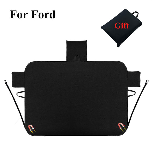 Magnetic windshield sunshade for Ranger trucks - Snow, frost, and UV protection n