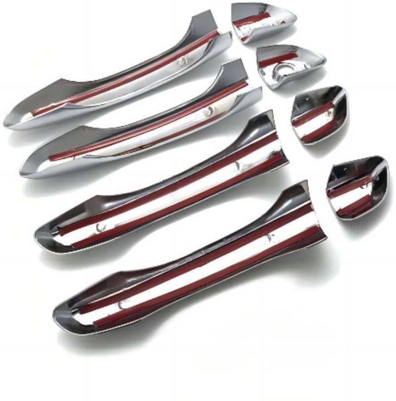 For 2017 2018 2019 2020 for Hyundai for Elantra Chrome Door Handle COVERS NO SmrtKH 4PCS