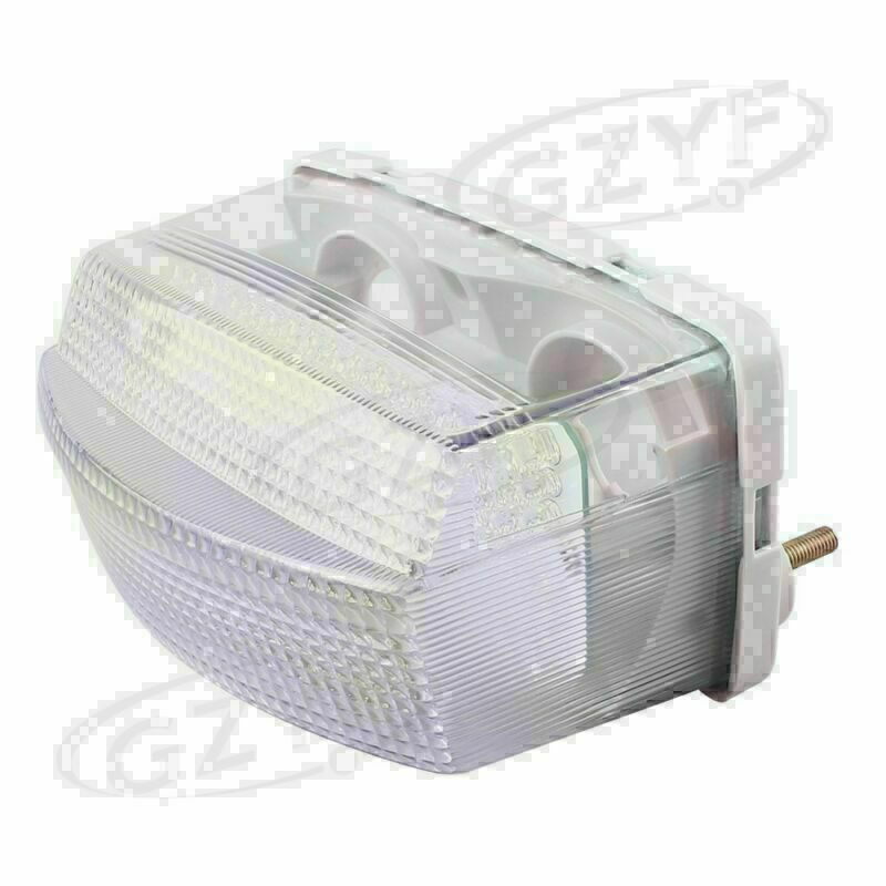 Fit for YAMAHA FZR1000 1991 - 1995 Clear Motorcycle LED Brake Stop Rear Tail Light