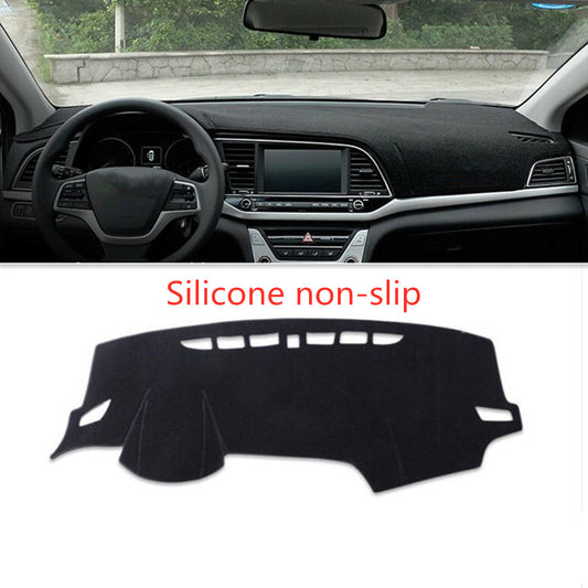 for Hyundai for Elantra 2017- 2020 Black Dashboard Dash Mat DashMat Sun Cover v