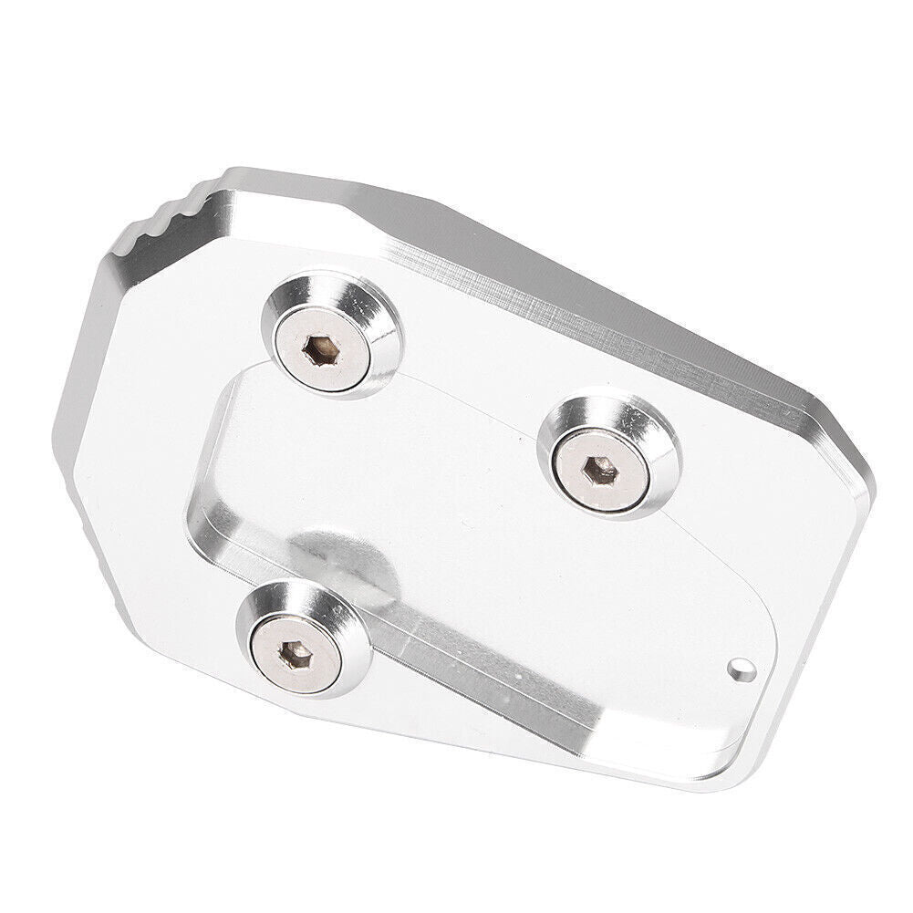 Fit for Yamaha MT09 2013 2014 Silver Side Kickstand Stand Foot Plate Extension Pad Q