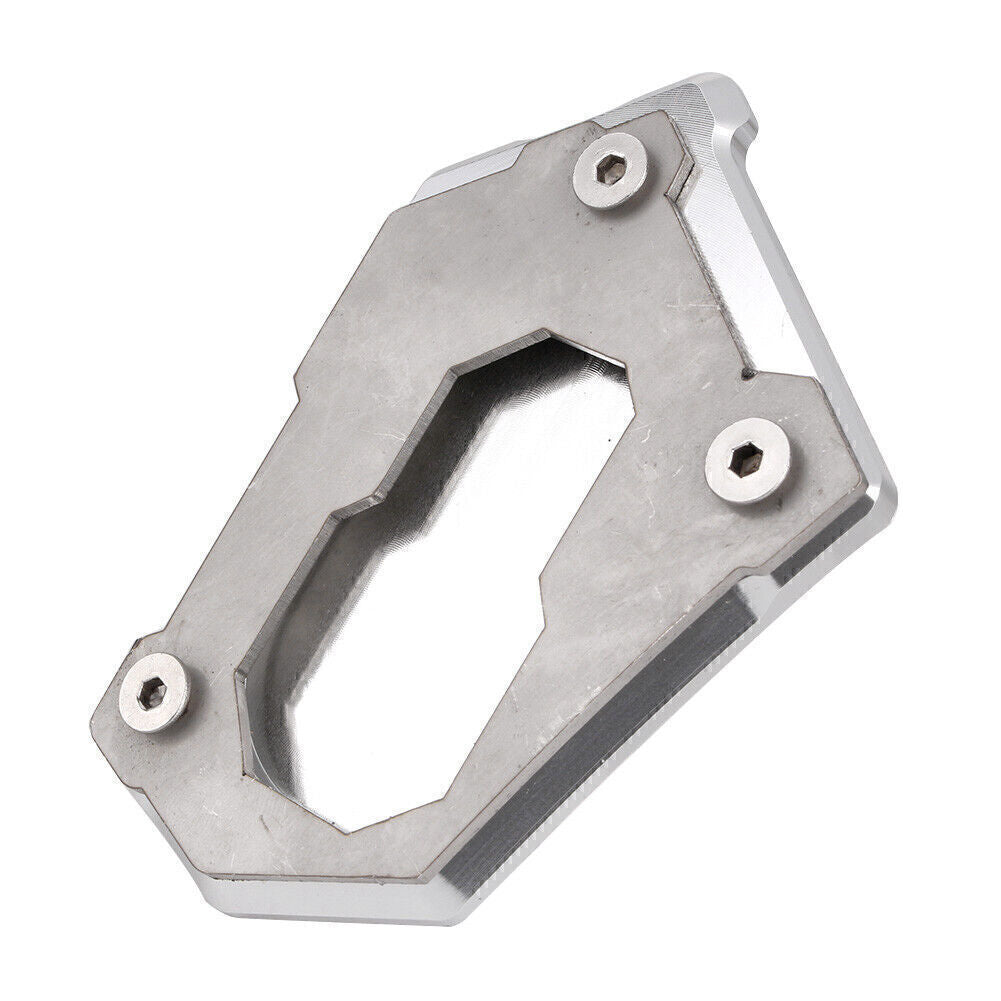 Side Stand Kickstand Plate Pad for BMW R1200GS LC 2013-16 Adventure 15-16 Silver Q