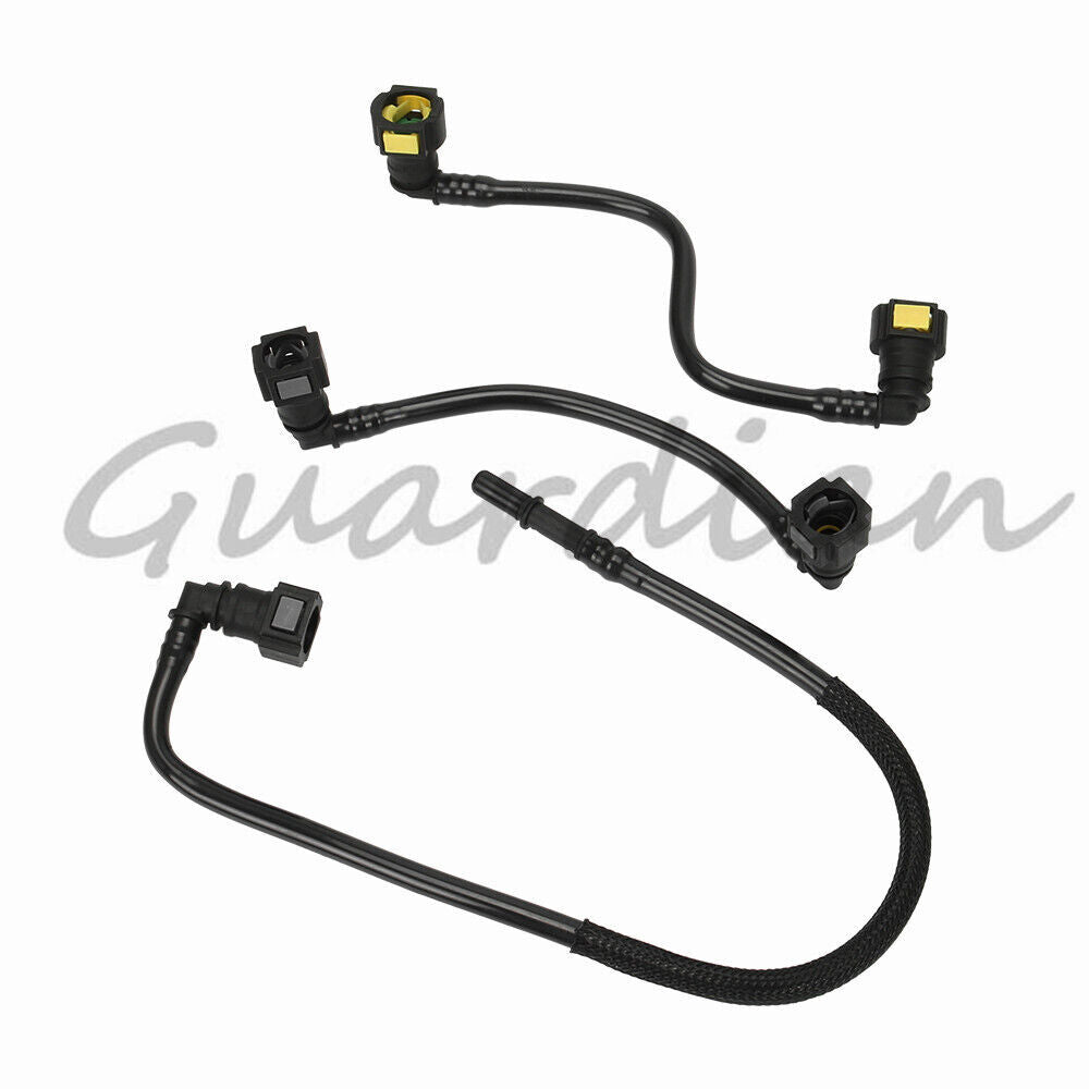 3x 1634702864 New Fuel Line Hose Kit for Mercedes ML55 AMG ML500 ML430 ML350