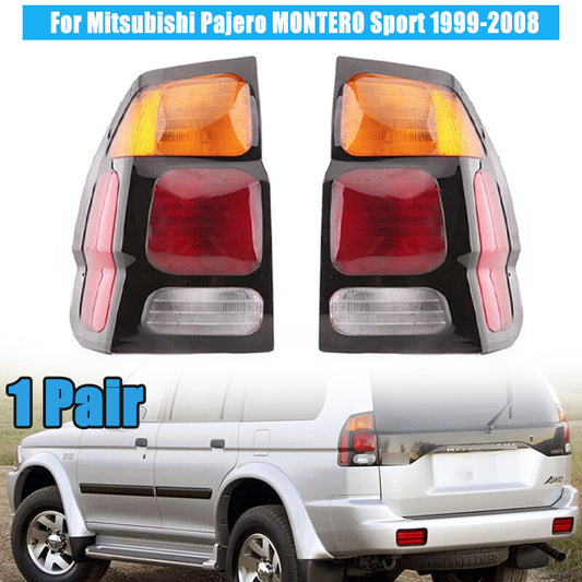 1 Pair Tail Light Lamp for Mitsubishi PAJERO Shogun Montero Sport 2000-2006