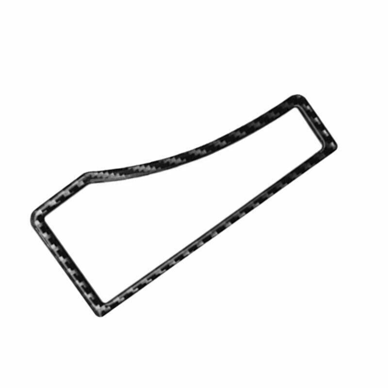 Headlight Button Frame Cover Trim Fit for Kia Sportage R GL 2011-16 Carbon Fiber