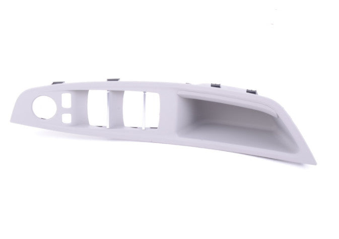 1 pc Gray Front Left Inner Door Handle Recessed Grip Switch Panel for F10 v
