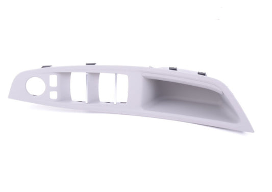 1 pc Gray Front Left Inner Door Handle Recessed Grip Switch Panel for F10 v