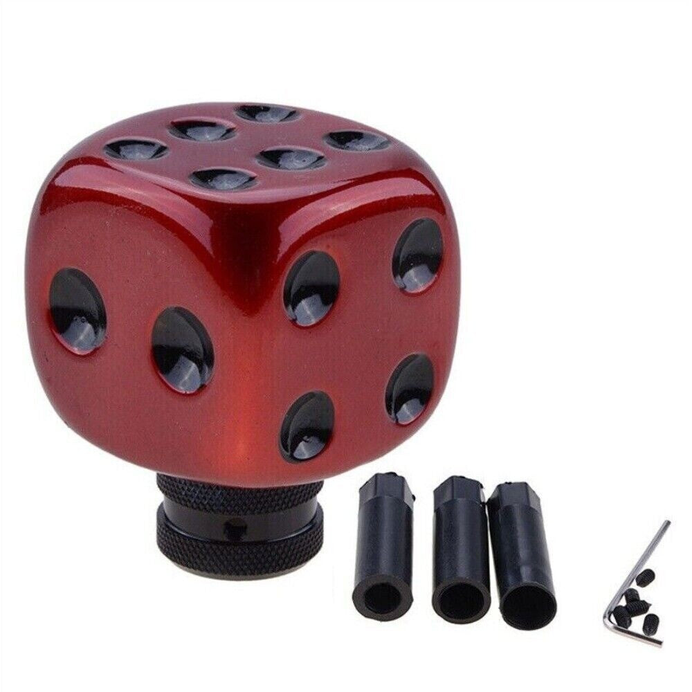 Universal LUCKY DICE Automatic Stick Gear Shift Knob Lever Shifter Accessories n