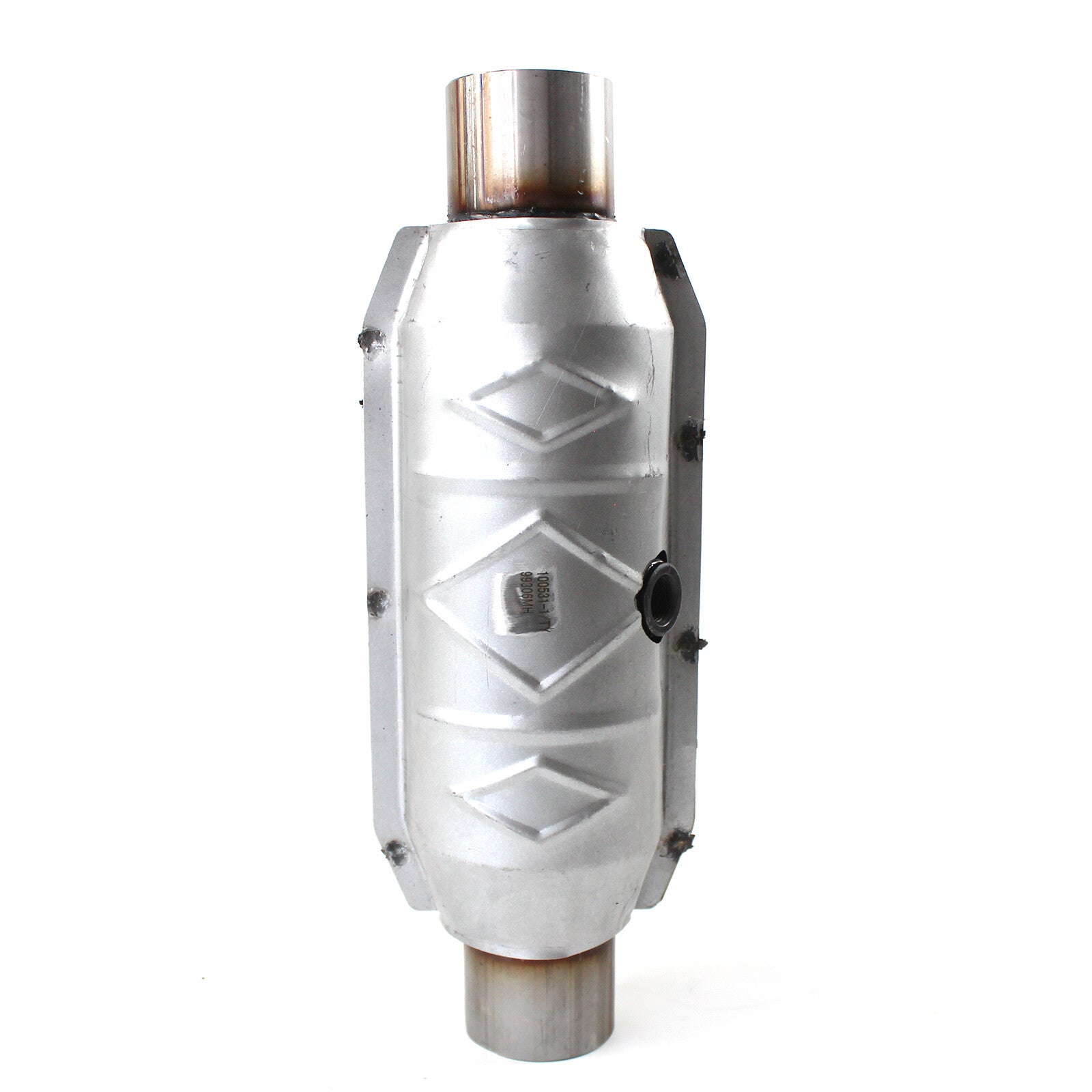 2.5 inch Universal High Flow Catalytic Converter w/O2 Port EPA Approved 99306HM