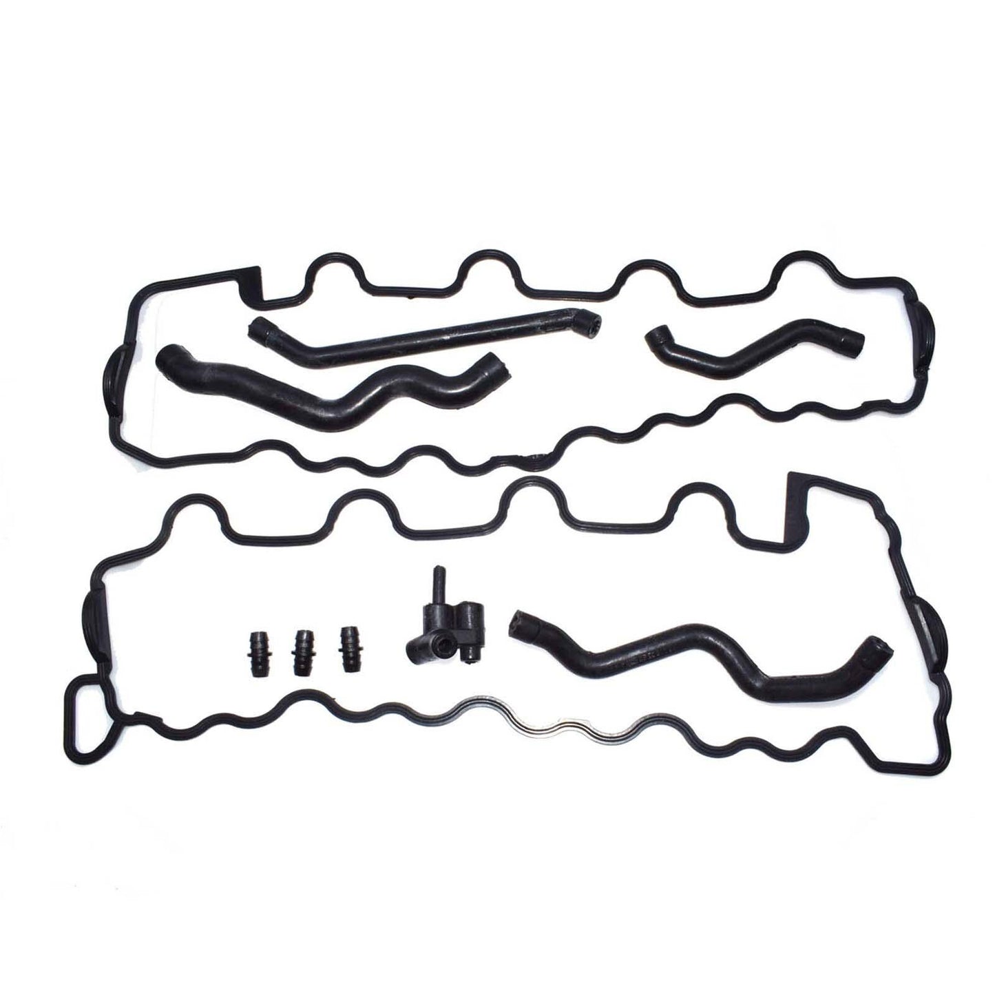 Kit Engine Crankcase Breather Hose  Valve Cover Gasket for Benz 1120180282 Q