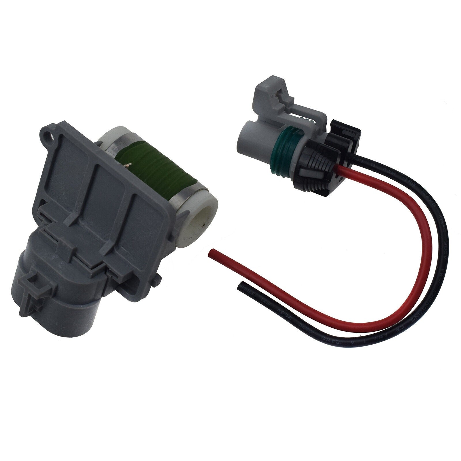 Heater Blower Motor Resistor & Connector  for ford  Ecosport Fiesta 6S659A819AA Q
