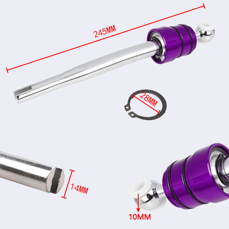 Quick Short Throw Shifter Fit for BMW E30 E36 E39 M3 M5 Z3 325 Aluminum Purple Q