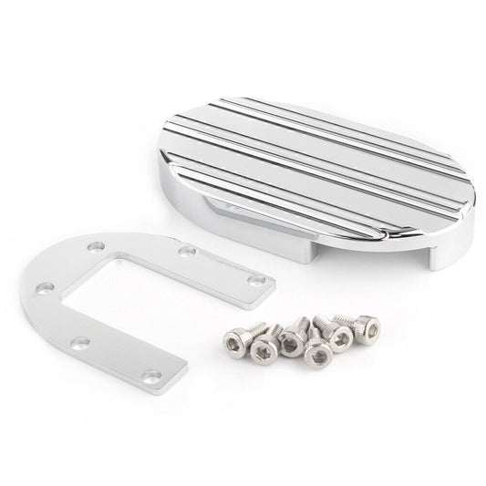 CNC Aluminum Brake Pedal Pad Fit for Harley Sportster XL883 XL1200 V-Rod Silver Q